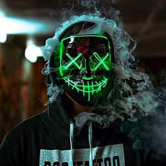Spooky LED Halloween Mask