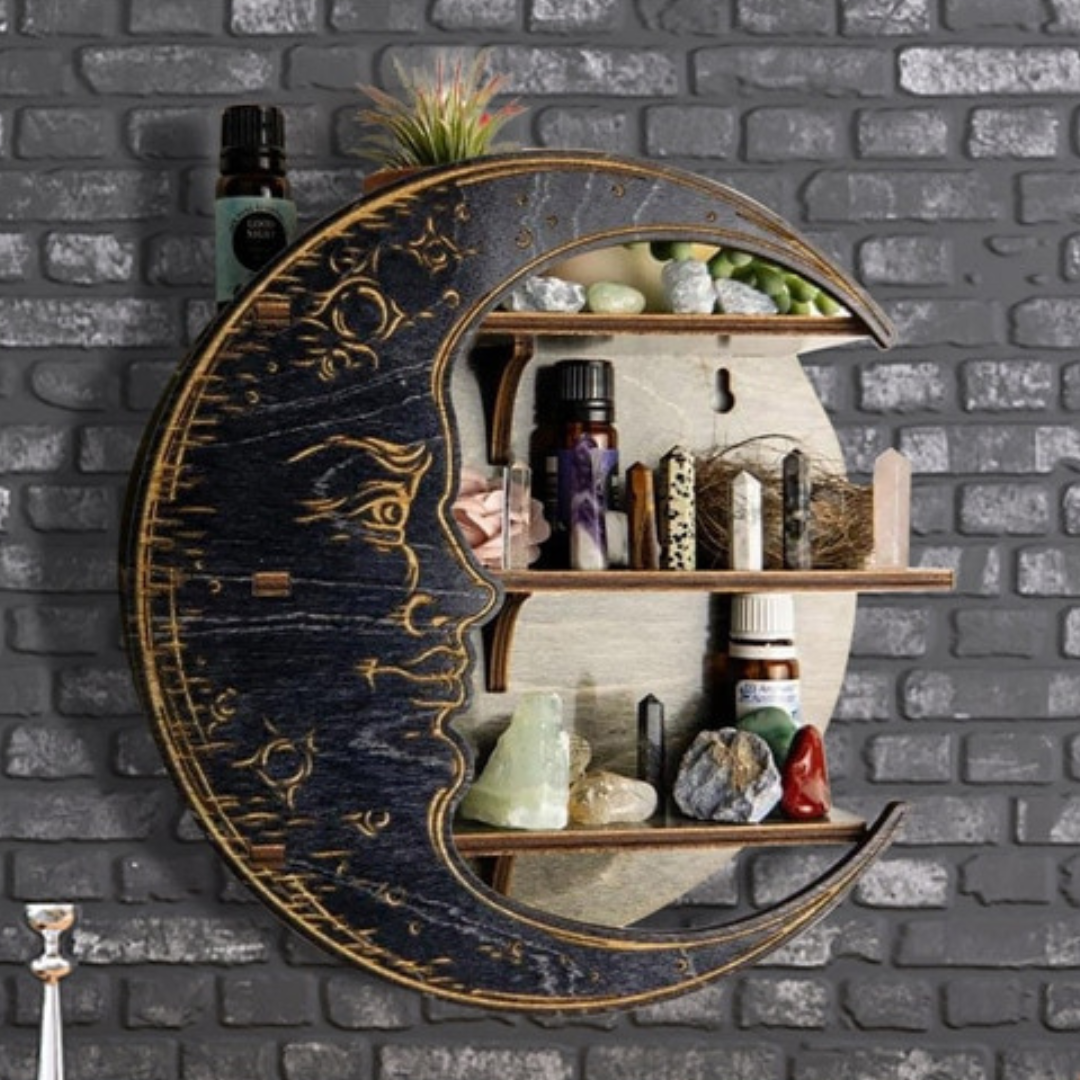 Crescent Lunar Wall Shelf