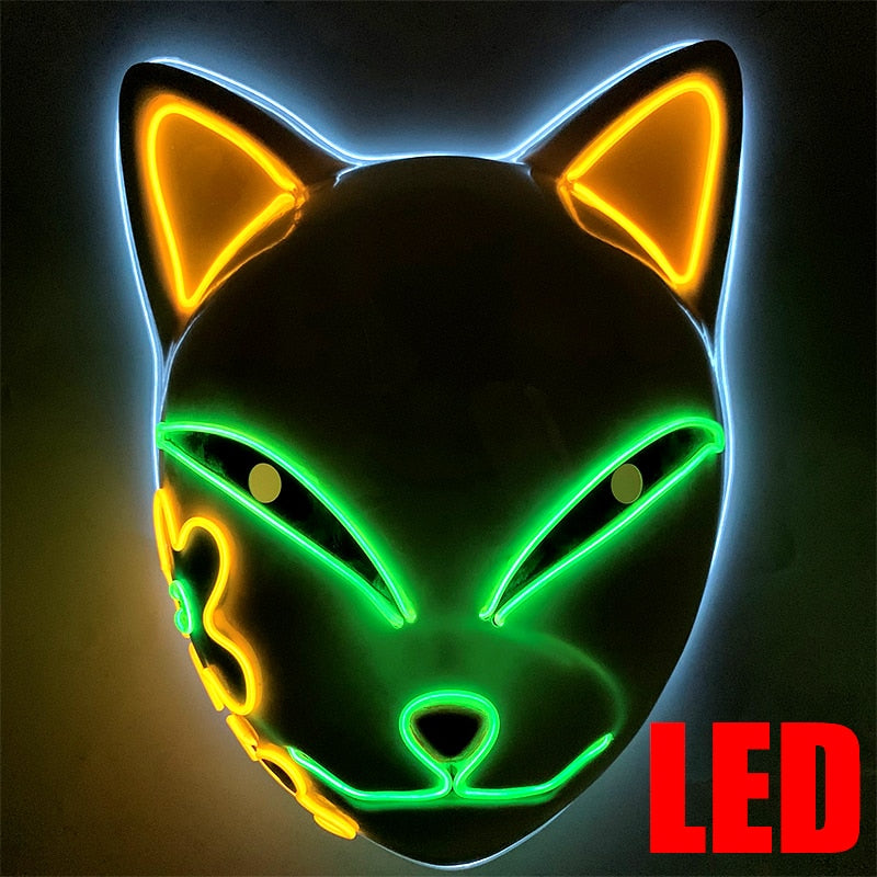 Kitty LED Halloween Mask