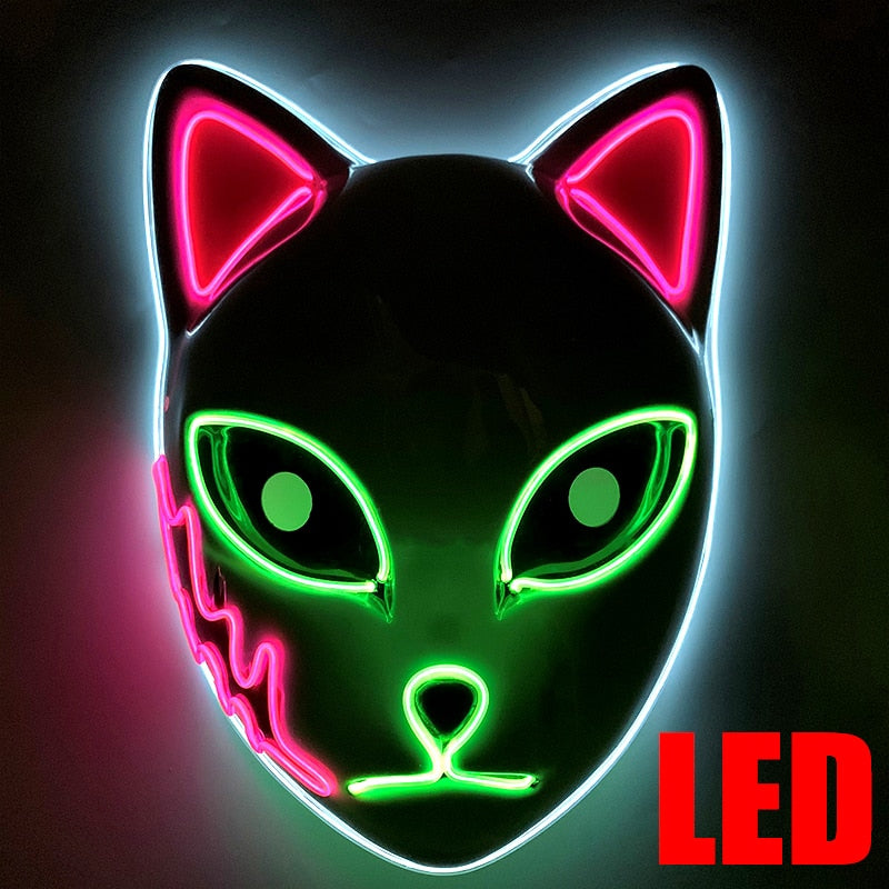 Kitty LED Halloween Mask