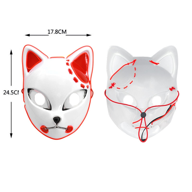 Kitty LED Halloween Mask