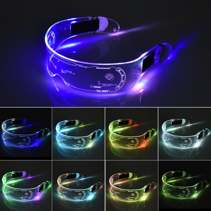 LED Glow Goggles