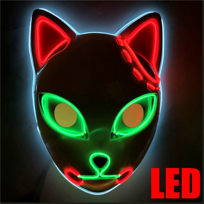 Kitty LED Halloween Mask