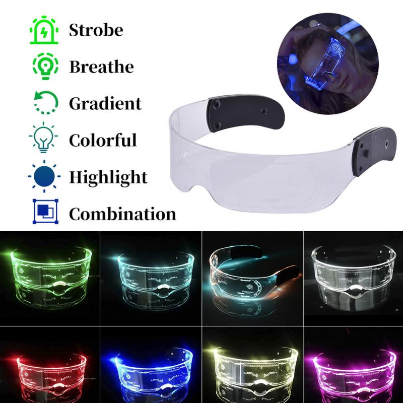 LED Glow Goggles