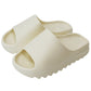 White foam slide sandal