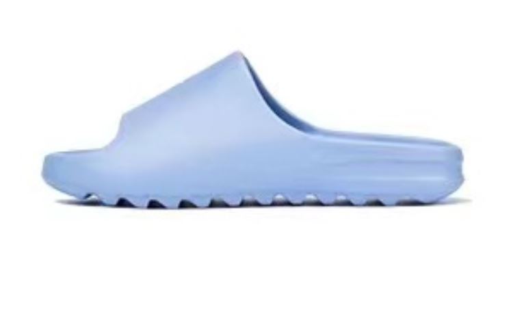 Light blue foam slide sandal